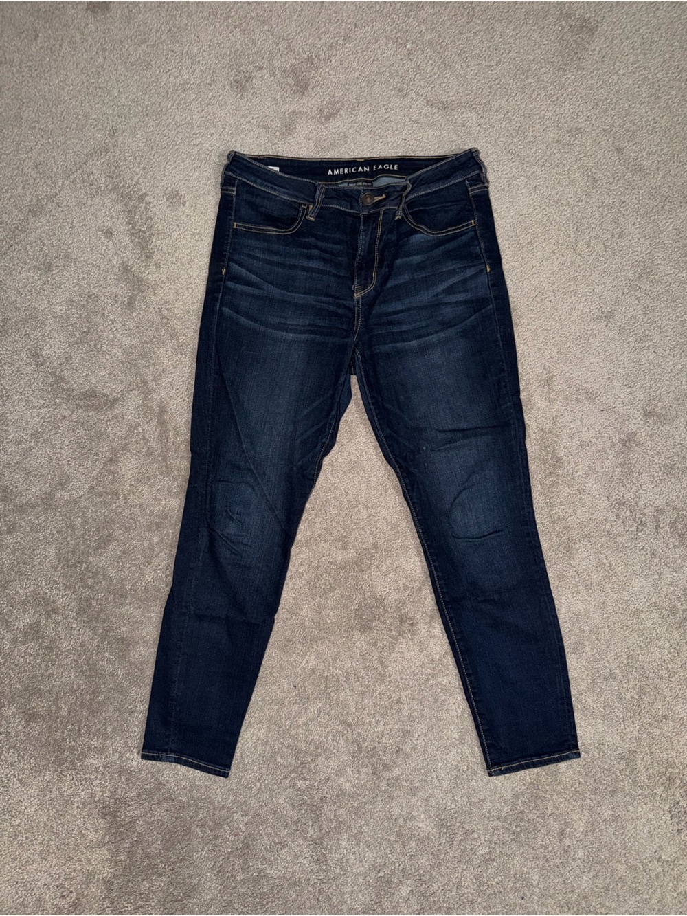 American Eagle Outfitters Women's Dark Blue Jeggings